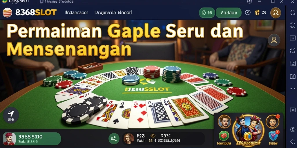 Tampilan gameplay seru dari 8368SLOT dengan pemain yang antusias.