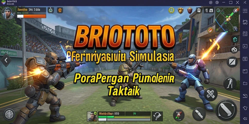 Tangkapan layar gameplay BRIOTOTO yang menarik dan menantang.