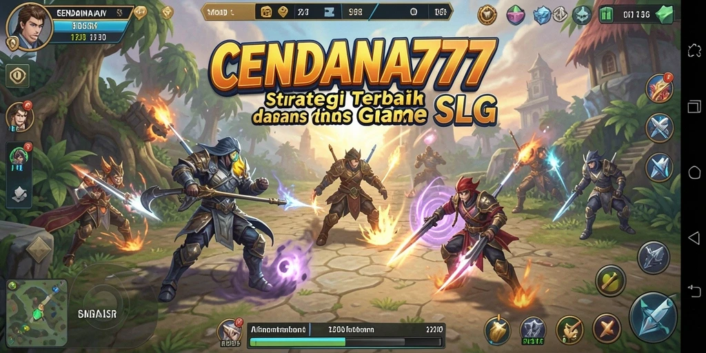 Tampilan gameplay CENDANA777 dengan aksi strategis yang seru.