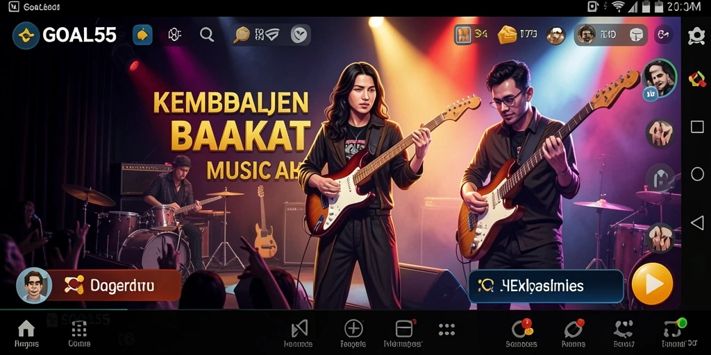 Tampilan gameplay GOAL55 yang interaktif dan menarik.