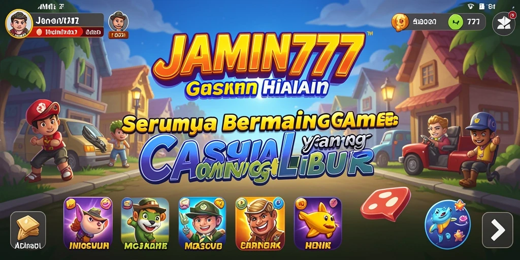 Tampilan gameplay JAMIN777 yang seru dan menantang.
