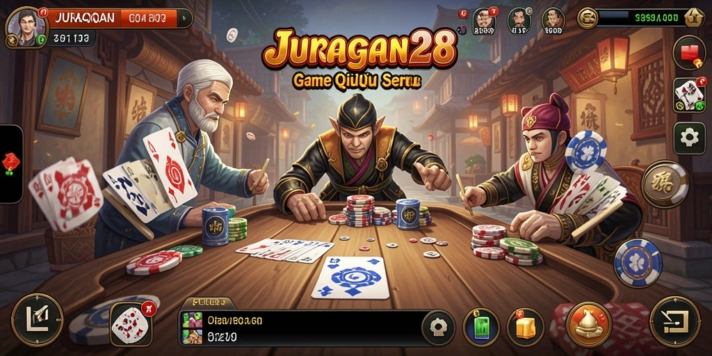 Gameplay seru dalam JURAGAN28 yang penuh tantangan.