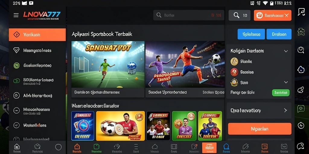 Tampilan screenshot LNOVA777 menampilkan fitur taruhan yang menarik dan informatif.