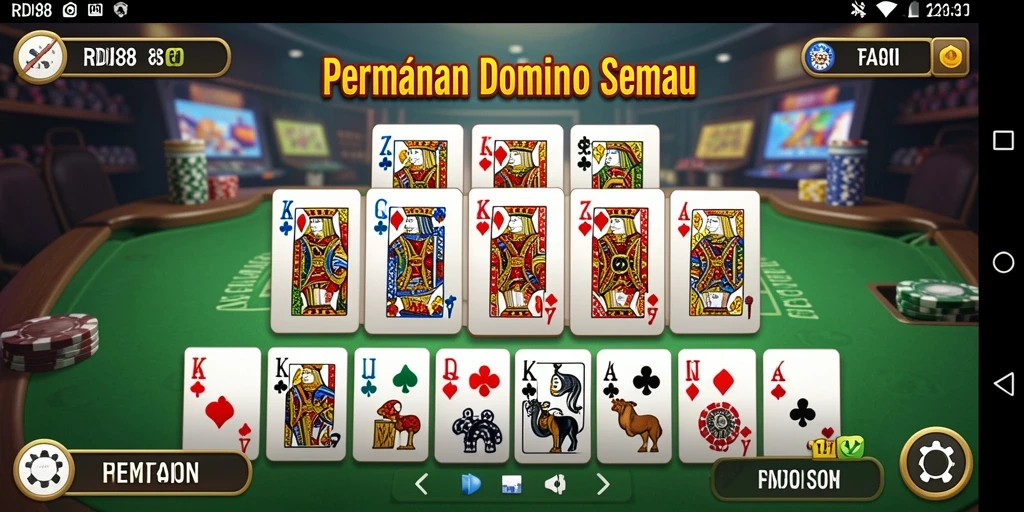 Tampilan gameplay seru di RDI88 dengan pemain aktif.